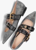 MARLI 09 - SLIPPER NAPPA MILK Women — Черен
