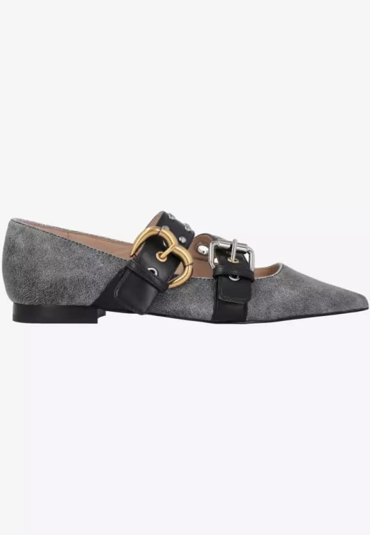 MARLI 09 - SLIPPER NAPPA MILK Women — Черен