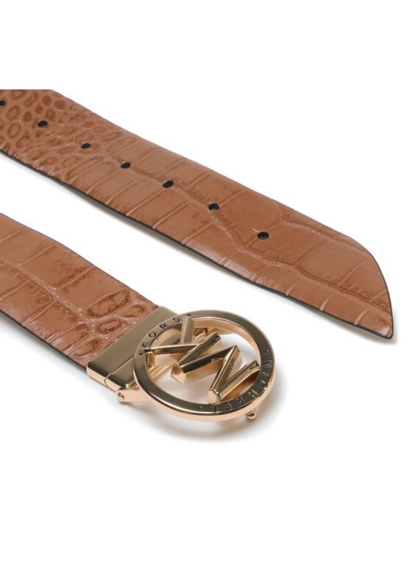 Двулицев колан Michael Kors — Кафяв