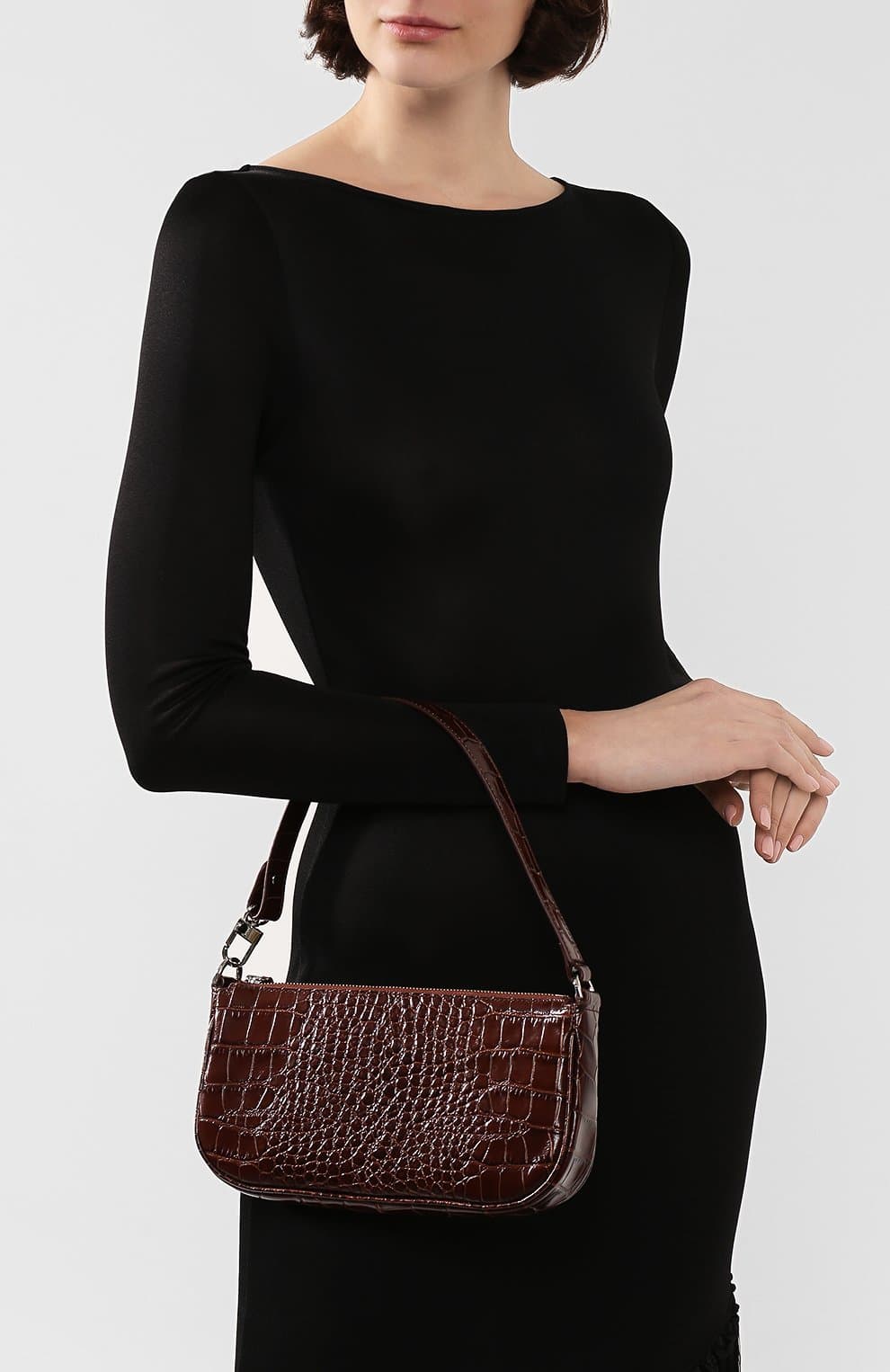 Чанта By Far Rachel — Кафяв